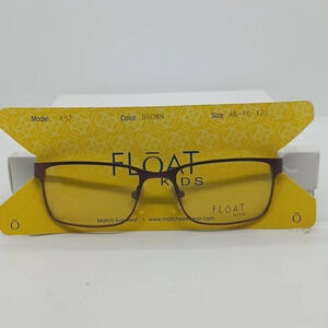 NWT KIDS FLOAT EYEGLASS FRAMES K57 BROWN